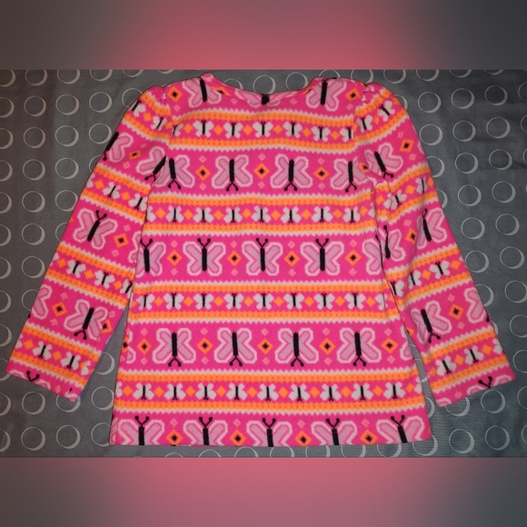 Two fleece shirts w/ pink pants, sz 4 - Picture 10 of 15